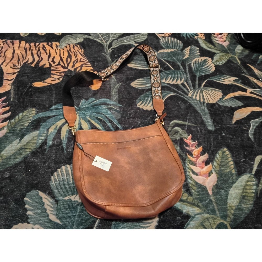 BOSTANTEN Crossbody Bags for Women Trendy Vegan Leather Hobo Purse Shoulder New
